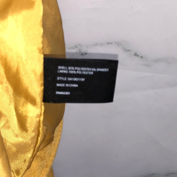 COFFEESHOP StitchFix Suede Mustard Moto Jacket - Picture 7 of 7